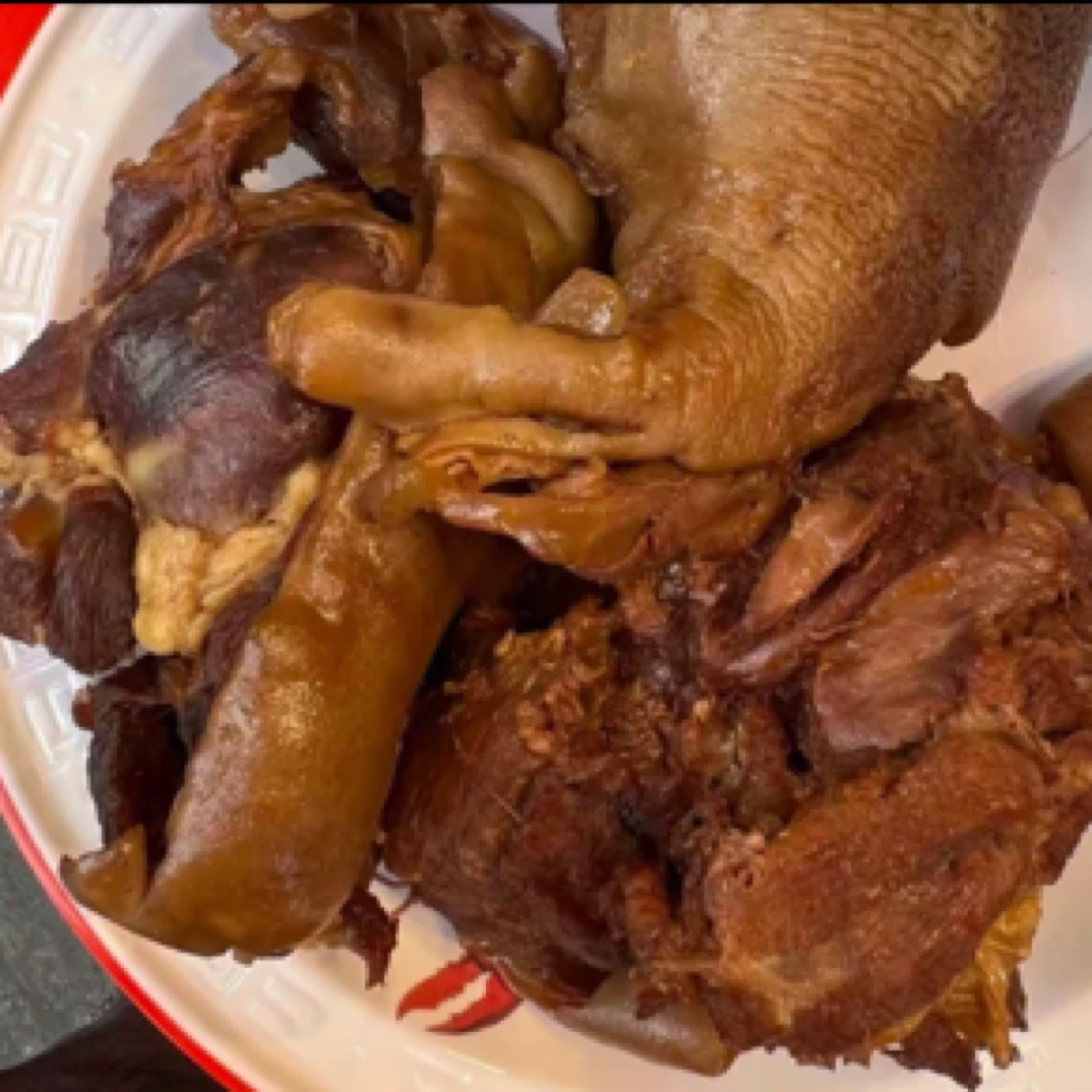 卤味带皮羊肉半斤