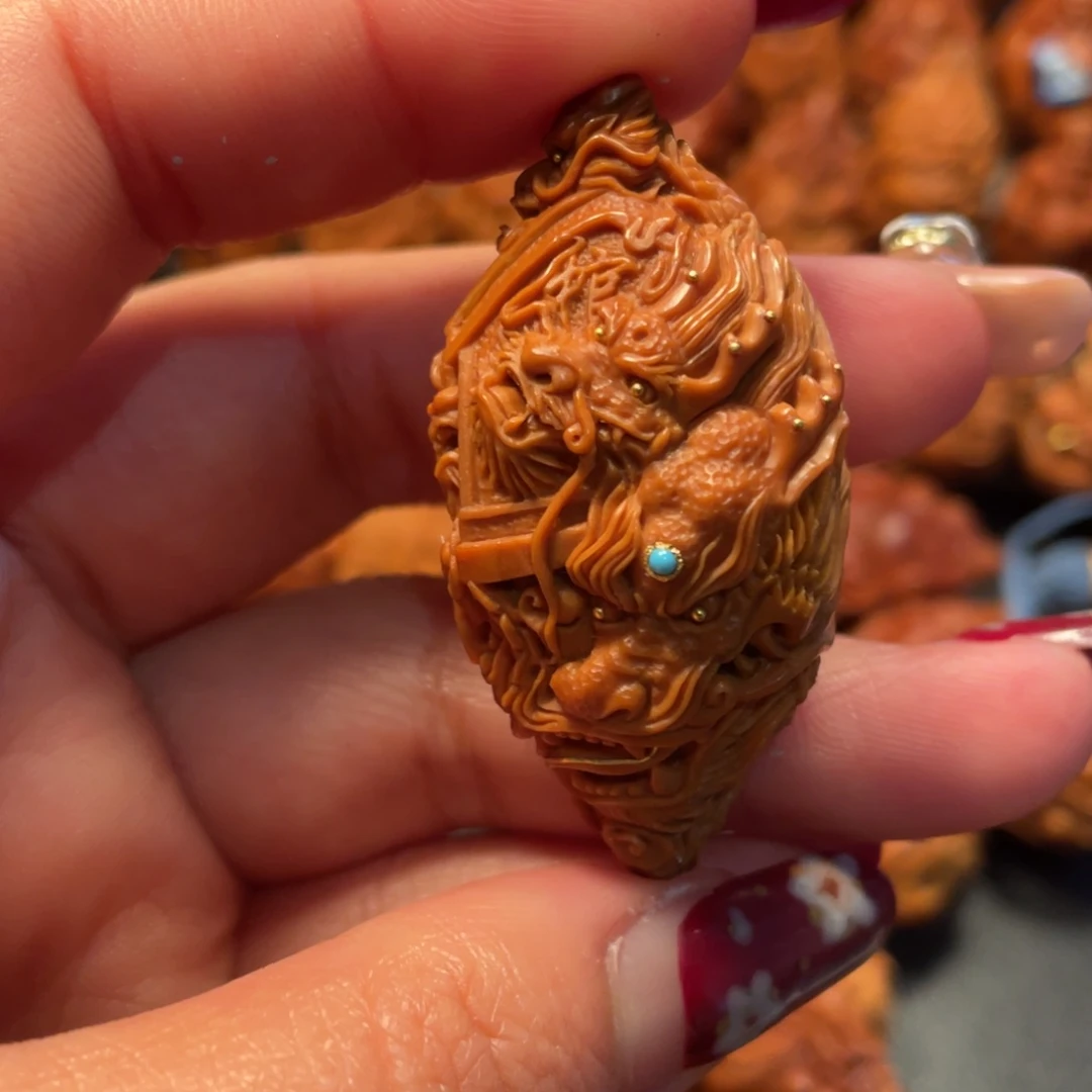 【闪购商品】手串/手链橄榄核九龙拉棺