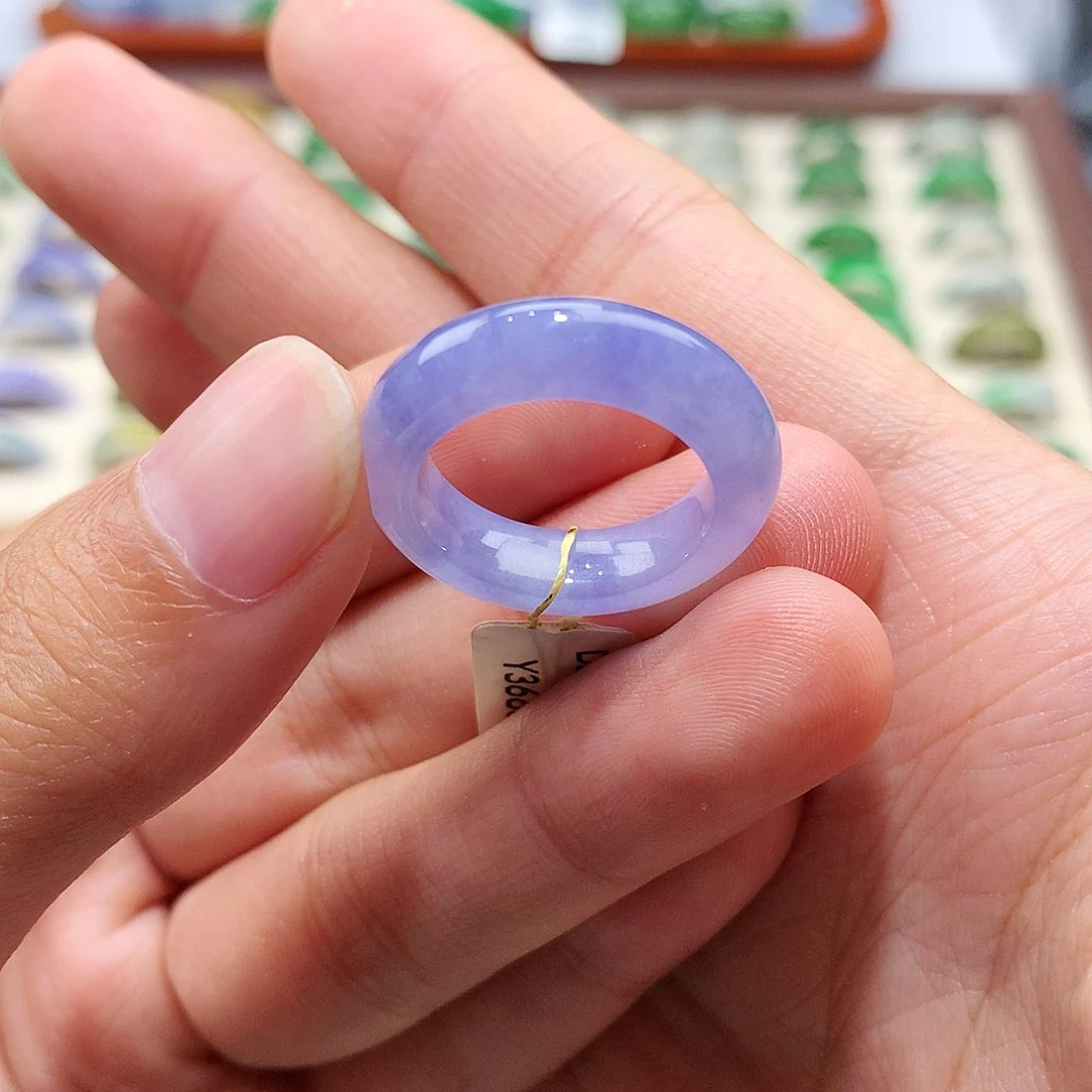 翡翠戒指未镶嵌11-12号