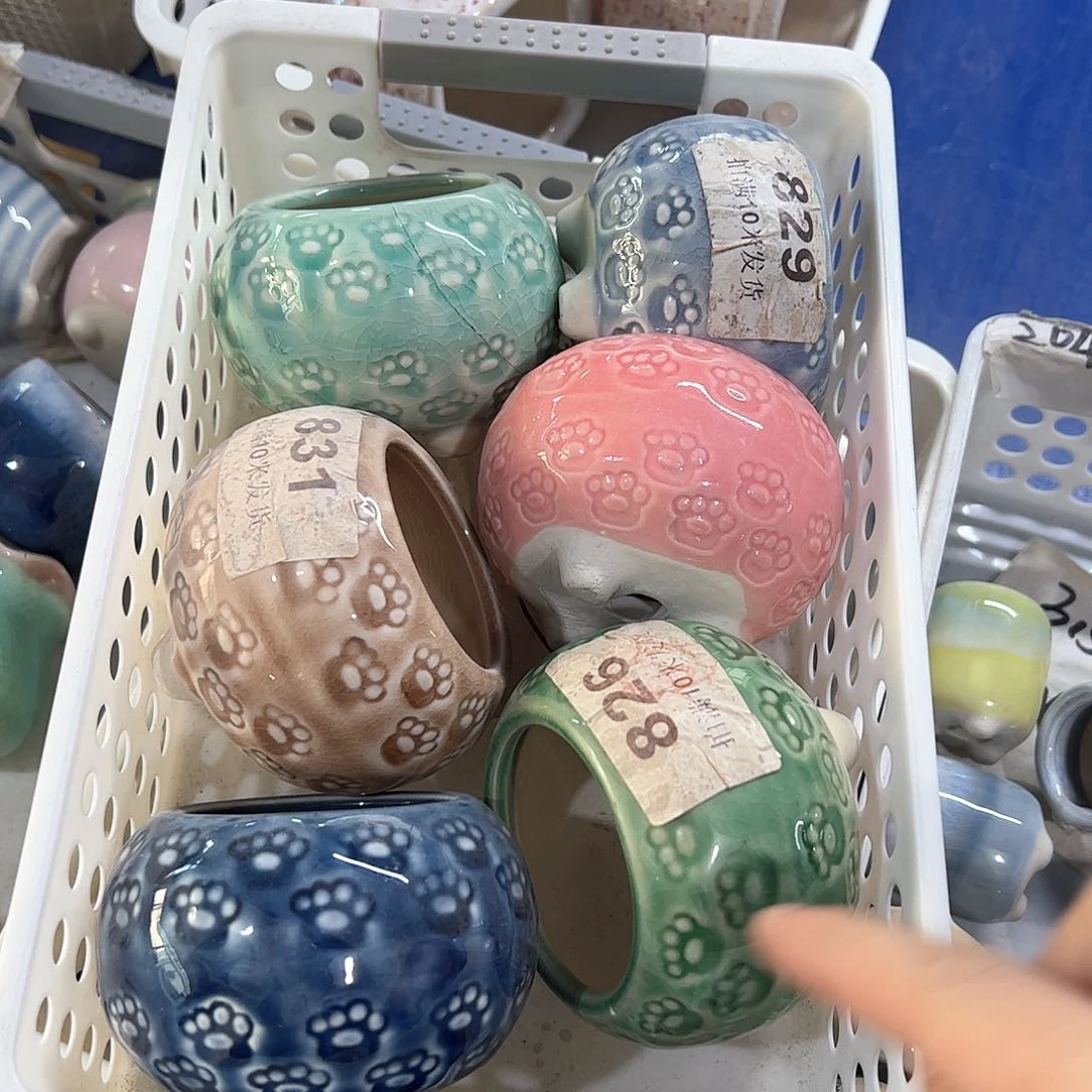 陶瓷多肉小花盆@@826