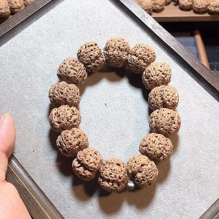 金刚菩提吊坠楠**回爆肉粗劲双龙梅花24尺sss