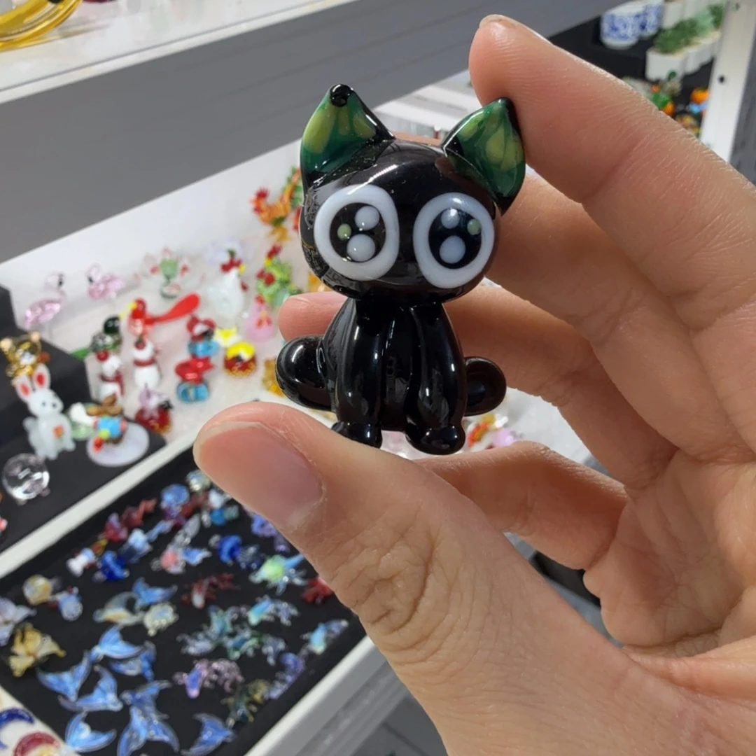 琉璃手工艺品罗小黑