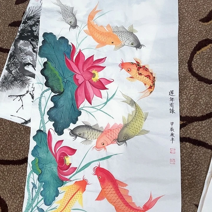 国画三尺整张赖永平