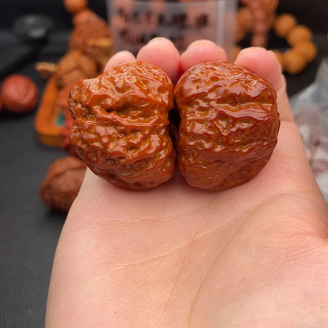 把件文玩核桃蛤蟆头