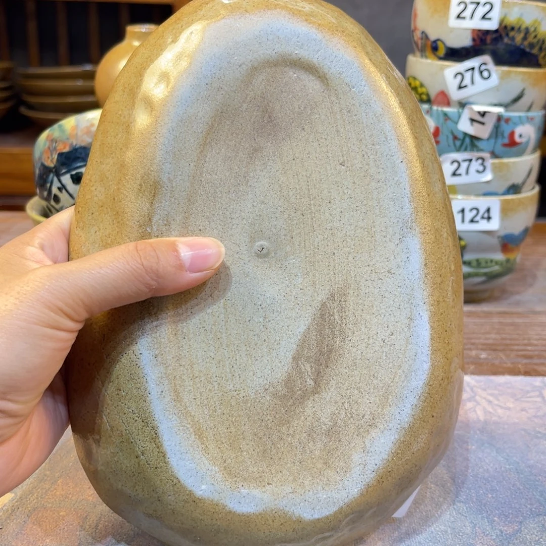 独***舟瓷片景德镇手工制作