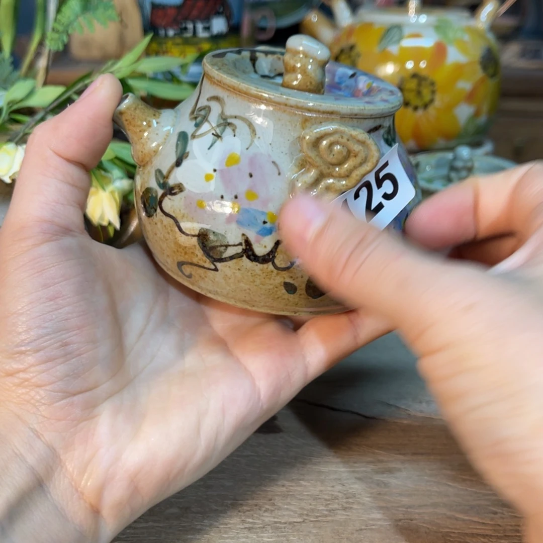 杯素浅陶瓷手工手绘