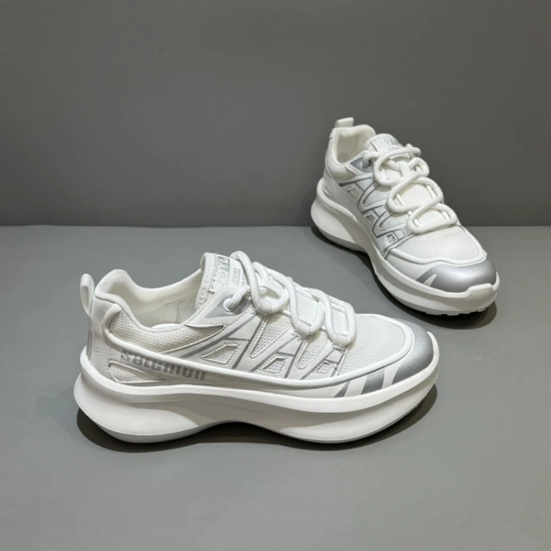 夏季新款网面透气潮流配色软底软面轻质舒适透气时尚休闲百搭男鞋