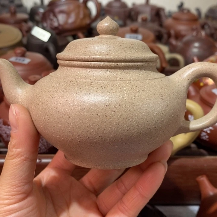 紫砂茶壶微瑕处理一把