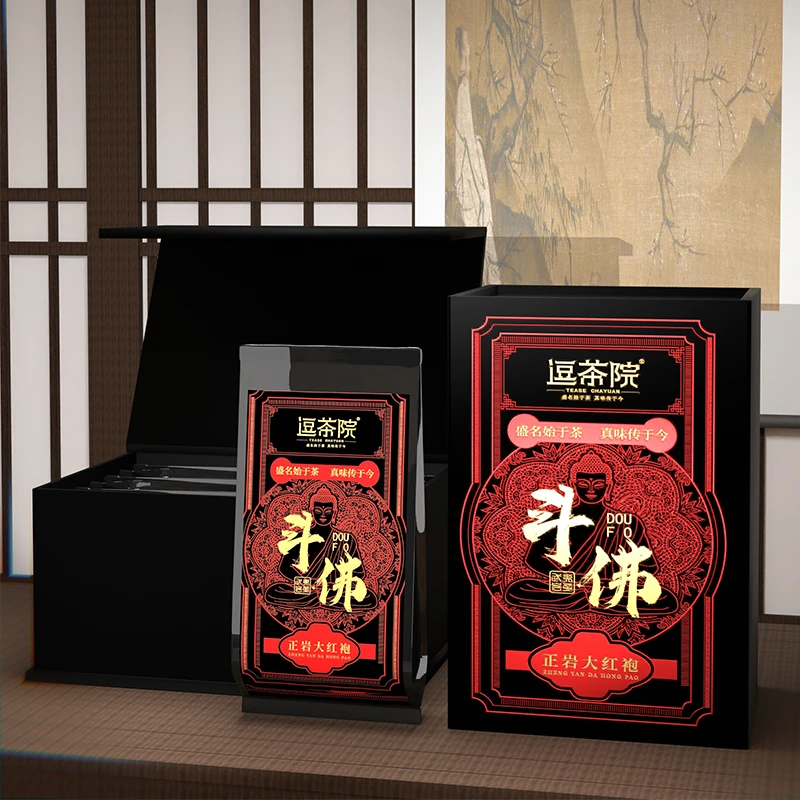 （直播间福利）逗茶院 斗佛 正岩大红袍品鉴装 （8.5克*6泡）武夷味道