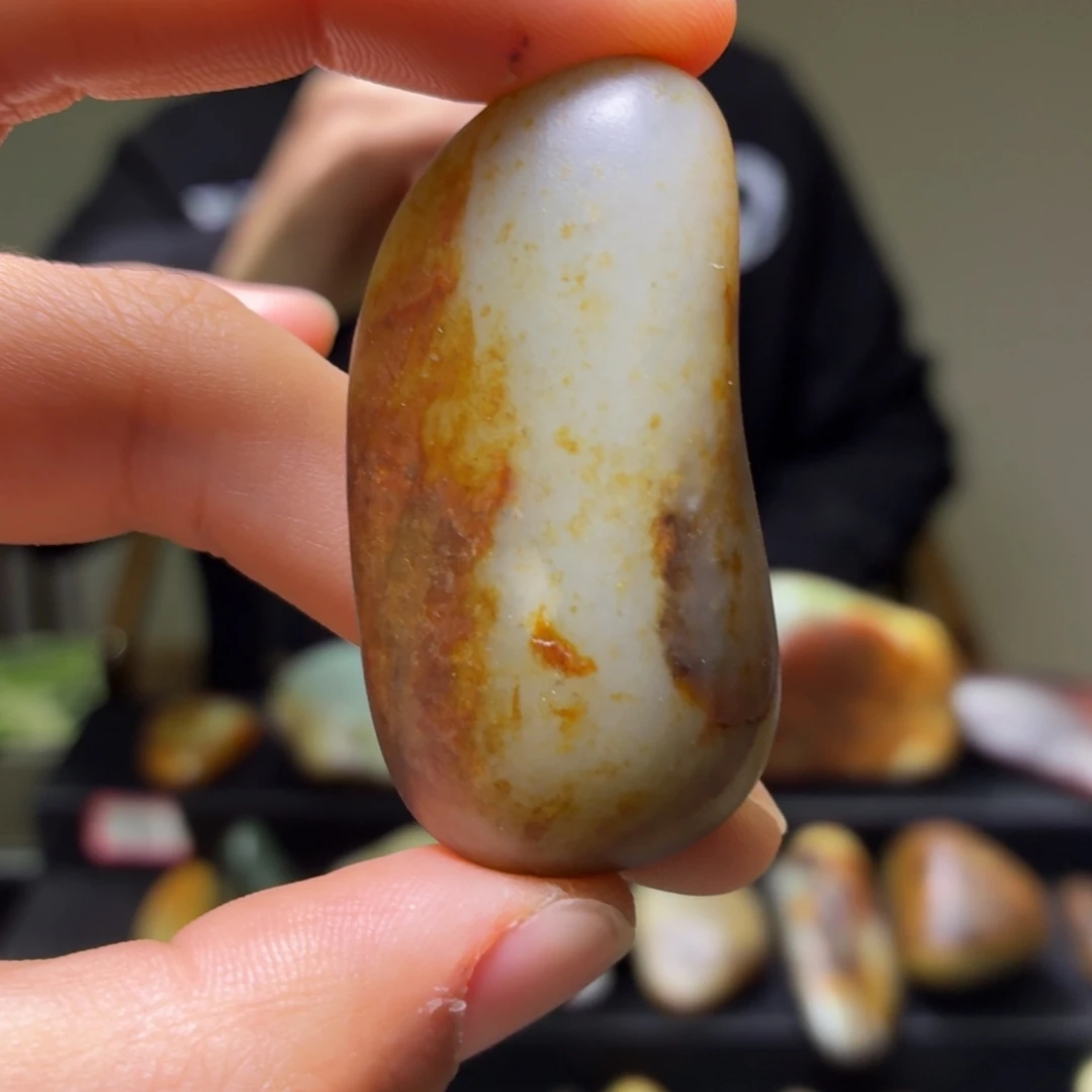 我***的和田玉未镶嵌挂件33g