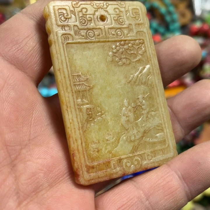 未镶嵌和田玉（糖玉）挂件