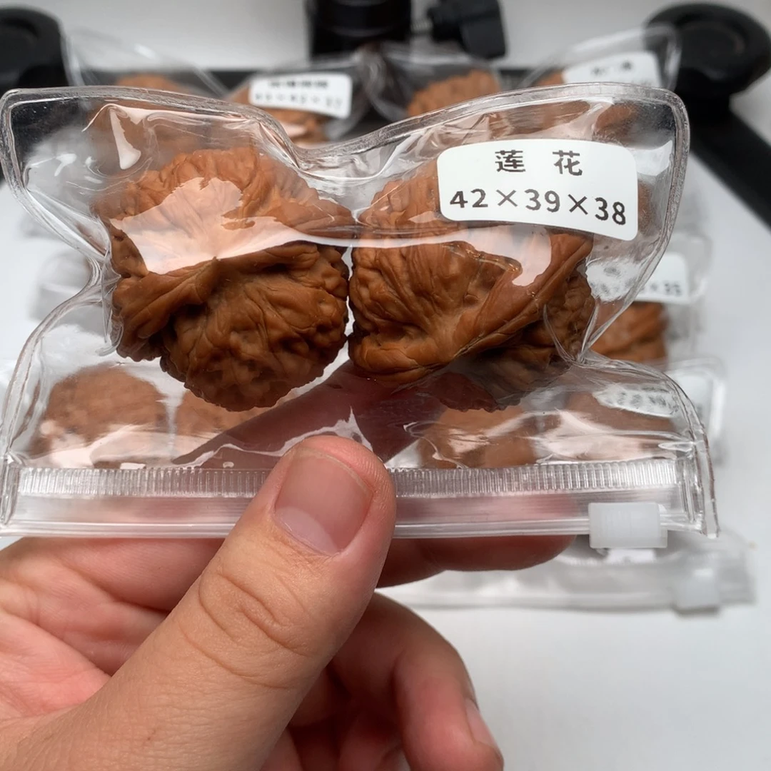 吊坠文玩核桃莲花