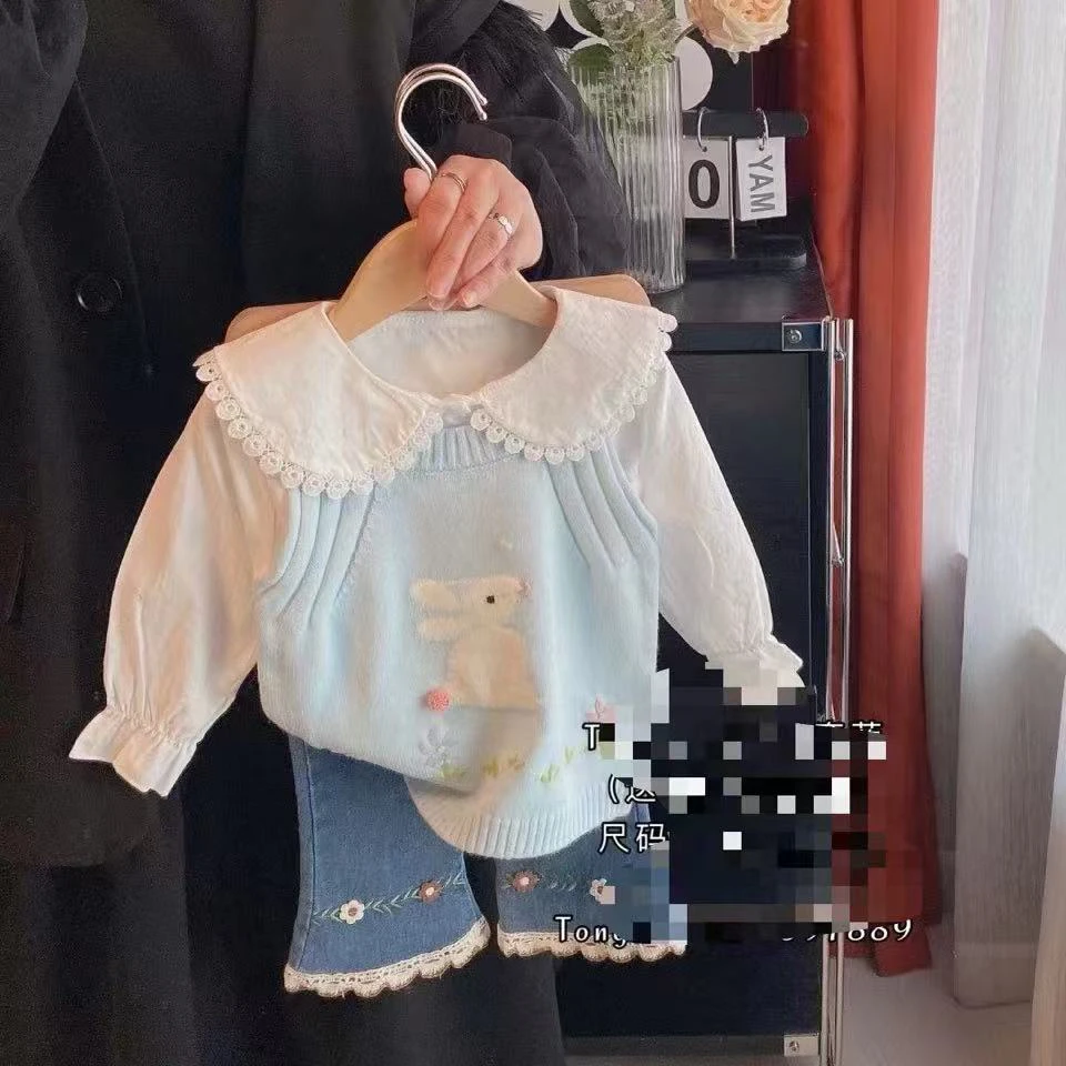 女童三件套春款女宝