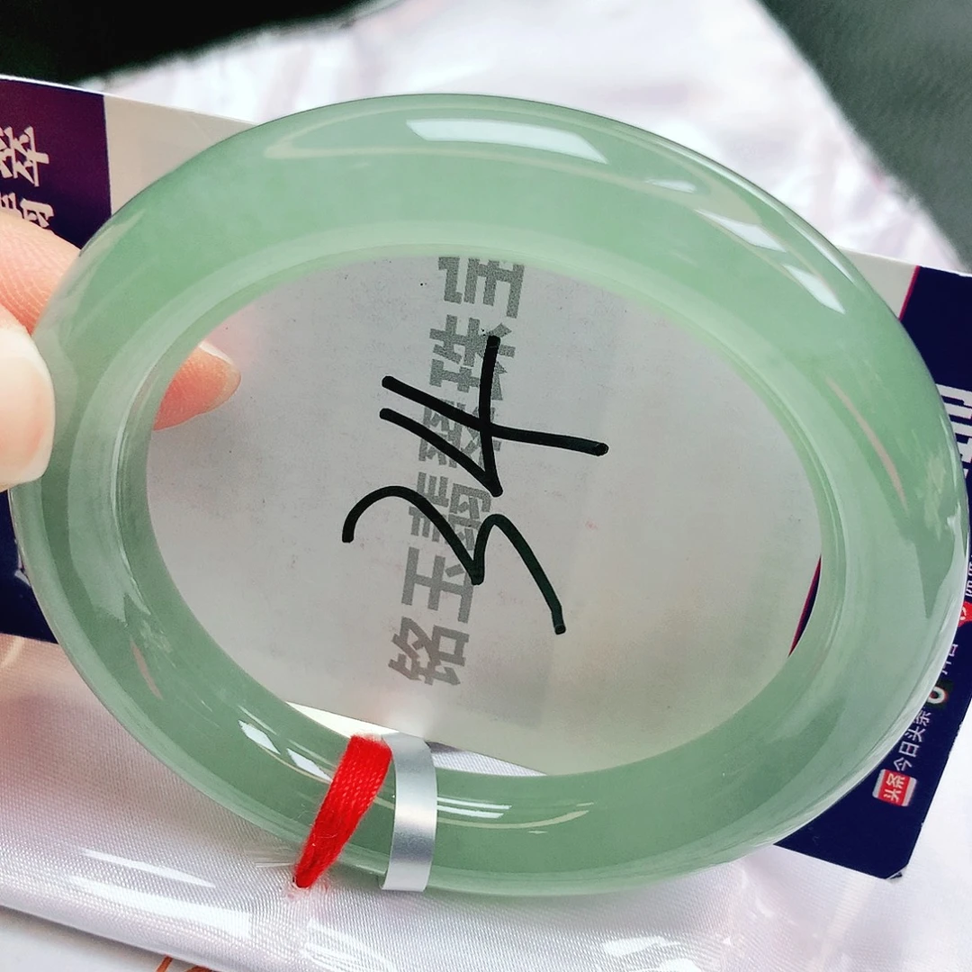 翡翠未镶嵌手镯缅甸天然a货翡翠手镯