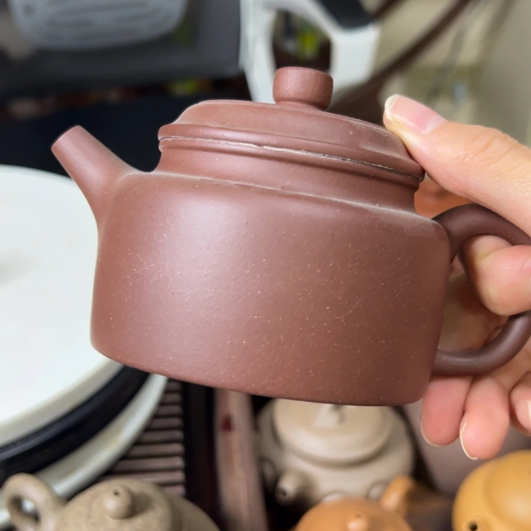山***月茶壶紫砂暗色的 单壶全品200