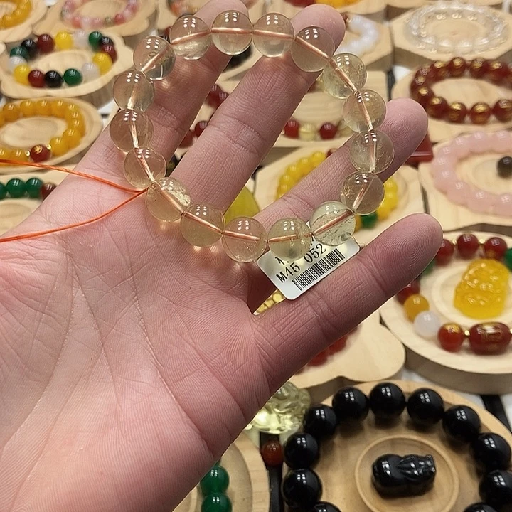 未镶嵌手链水晶辉****司