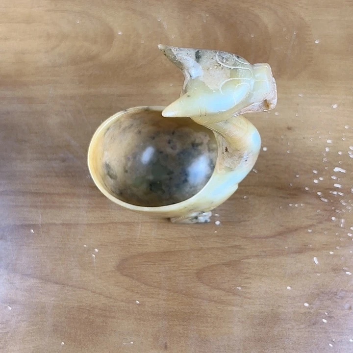 和田玉未镶嵌挂件清*