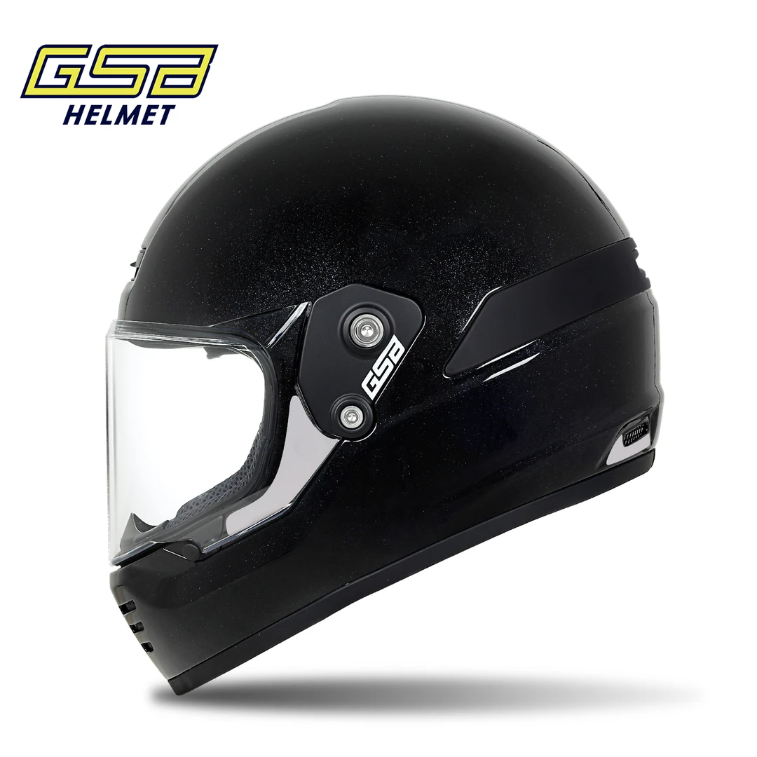 GSB摩托车V63复古头盔男女款机车拉力越野四季通用安全头盔