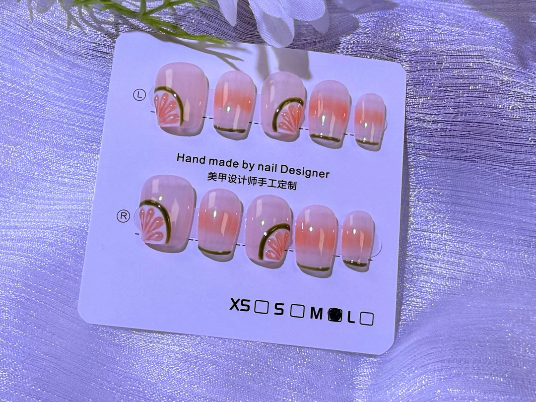 少女心事-超短T-满希纯手工穿戴甲-春夏爆款新品-附赠工具包