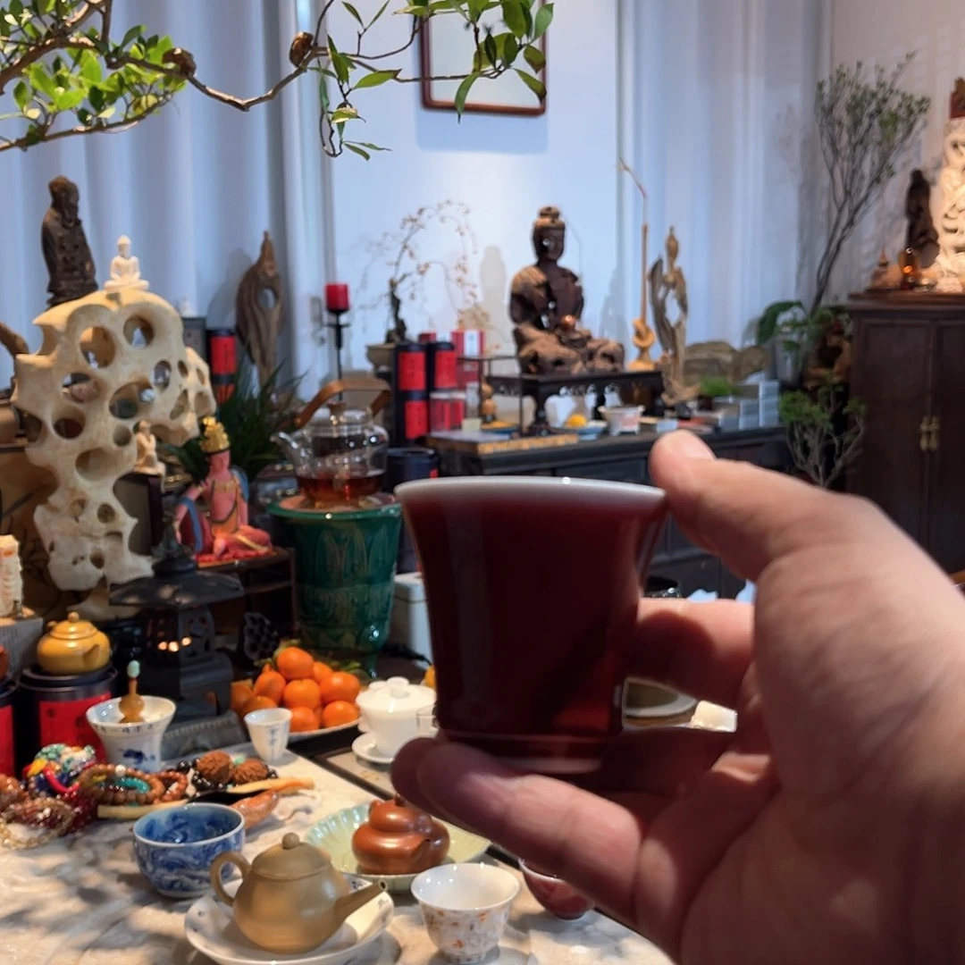 大*郎红主人杯茶杯