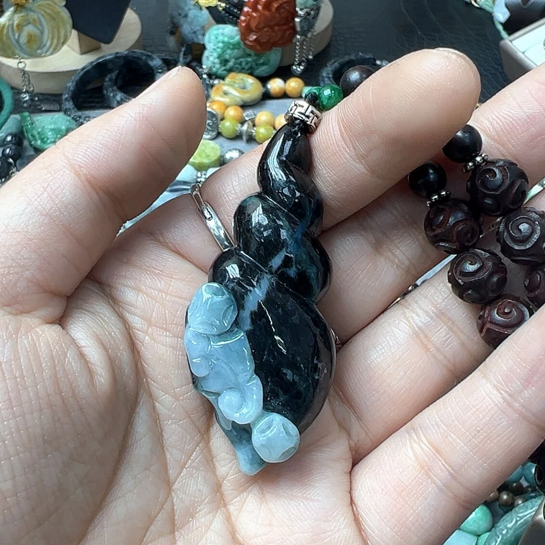 翡翠戒指未镶嵌晨****๑