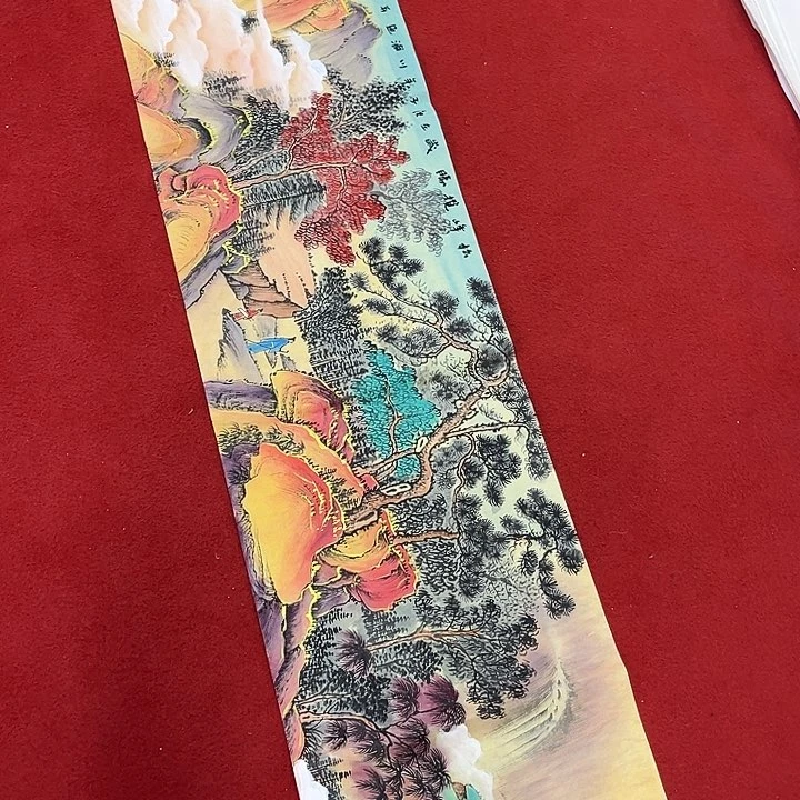 国画手绘图是真的美呀我