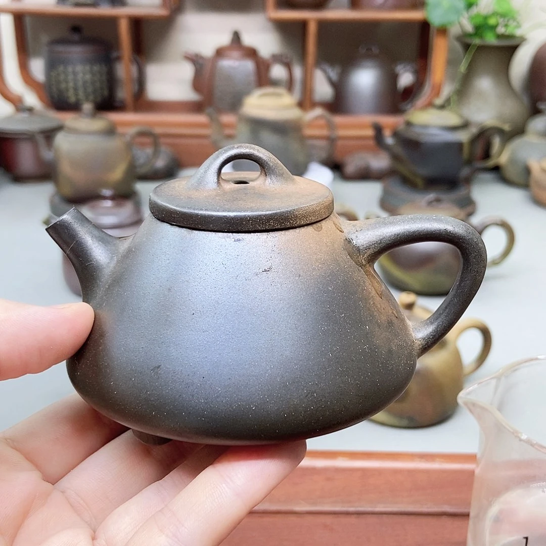 钦州坭兴陶柴烧壶