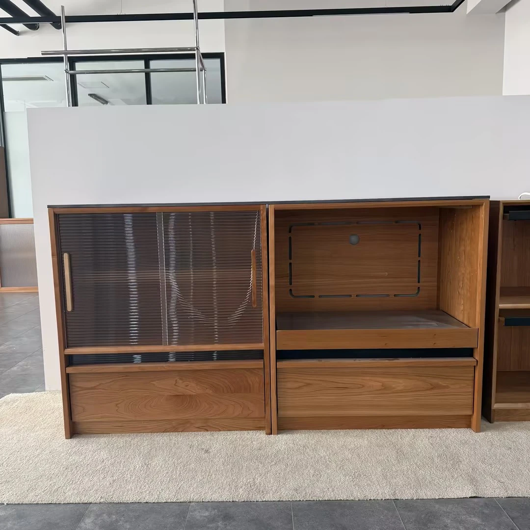 木邻【瑕疵样品】谷仓餐边柜樱桃木餐边柜1.6m轻奢客厅玄关北欧置物