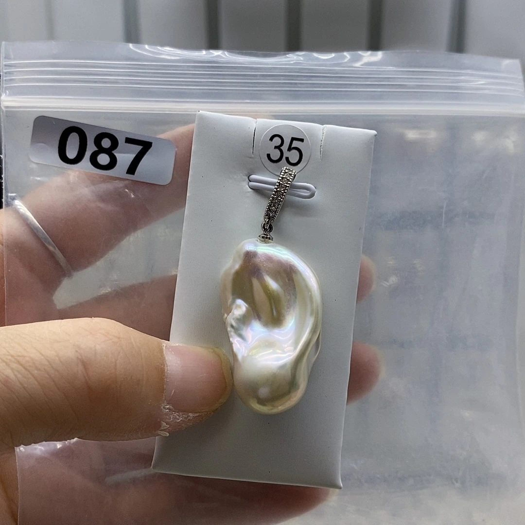 合金耳饰淡水珍珠