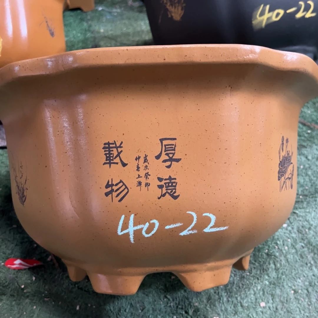 紫砂花盆紫砂花盆