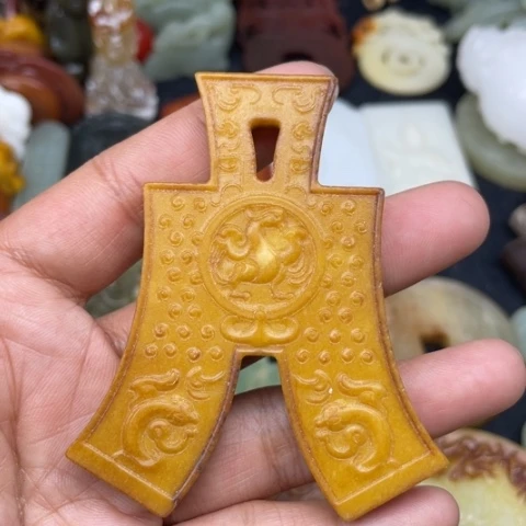 和田玉颈饰未镶嵌73