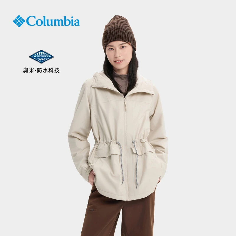 【Columbia】流光风户外25秋冬女子防水冲锋衣保暖抓绒外套WL5535