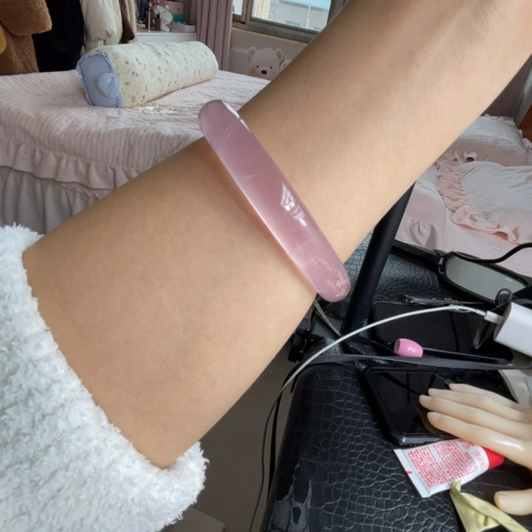 未镶嵌紫晶手镯手镯64.7圈口13号