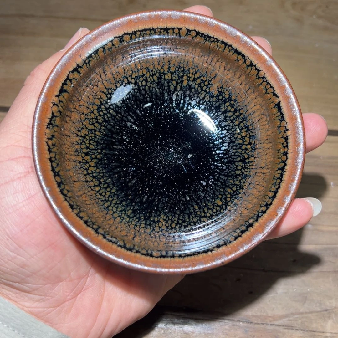 茶盏老表精选柴烧488