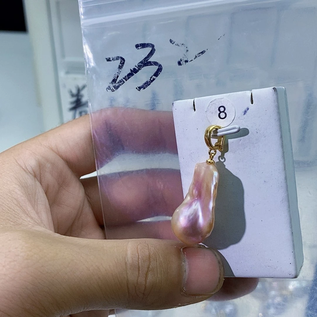 淡水珍珠合金颈饰