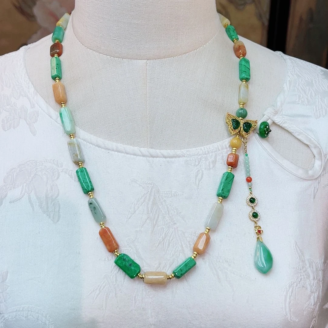 颈饰合金翡翠48小时鉴赏期1