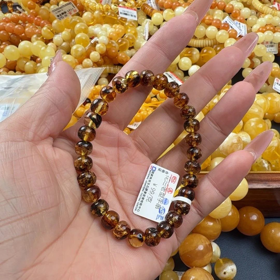 琥珀未镶嵌珠宝奇石