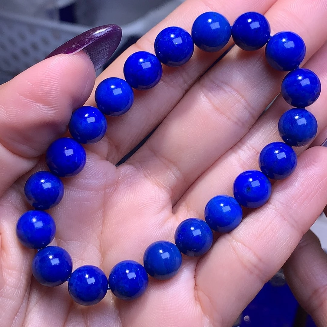 月***青金石未镶嵌10m克莱因蓝精品