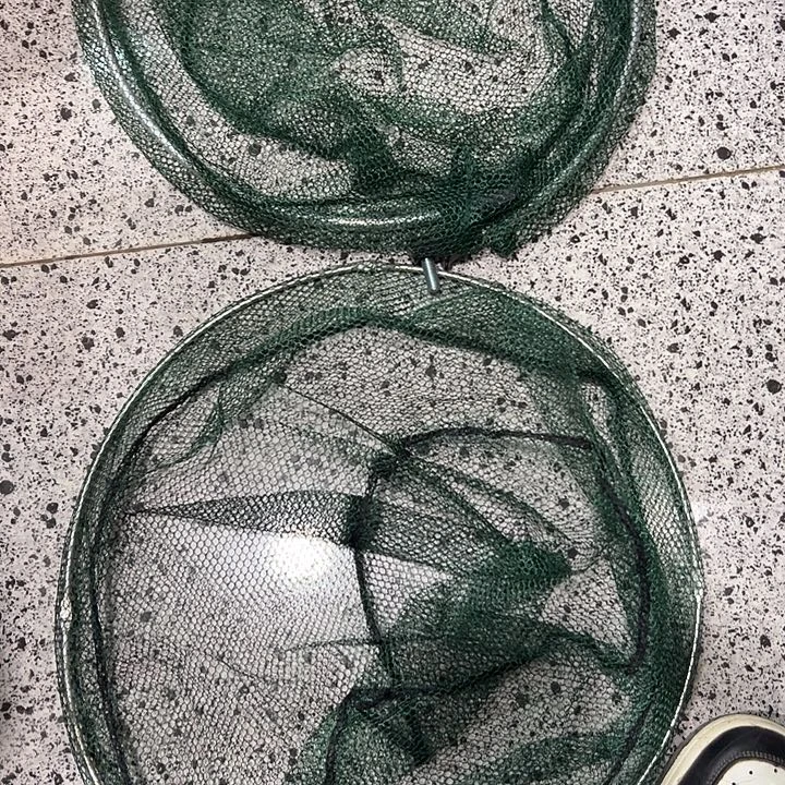 折叠抄网头发两个