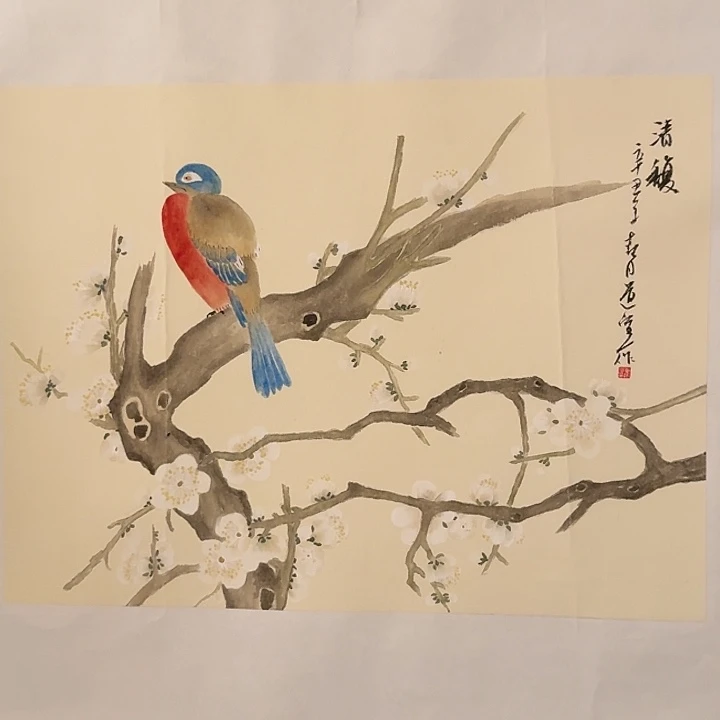 国画董老师作品画作