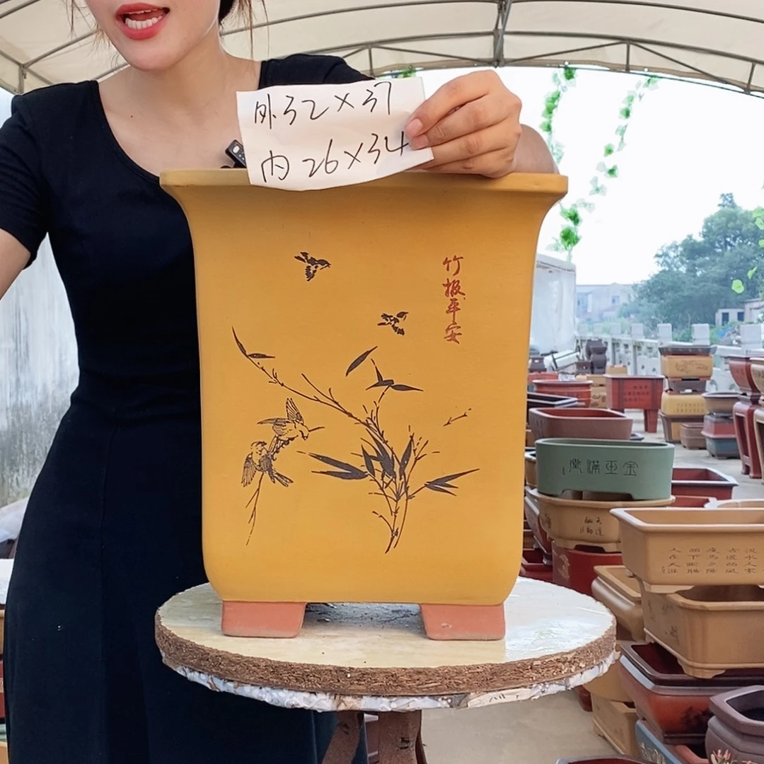 紫砂花盆紫砂花盆