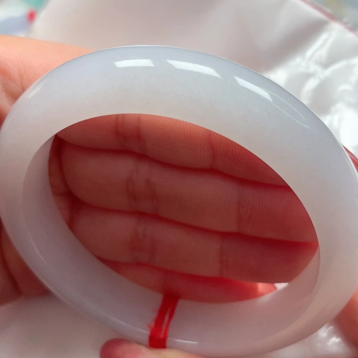 翡翠手镯未镶嵌冰月光28干净