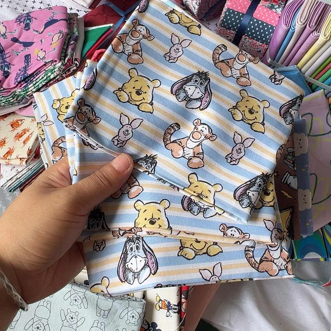 3片纯棉品牌小布块45.50厘米一片