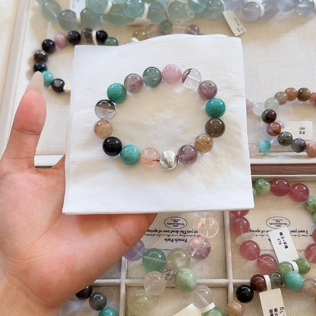 水晶手链未镶嵌讨****ˆ48小时鉴赏