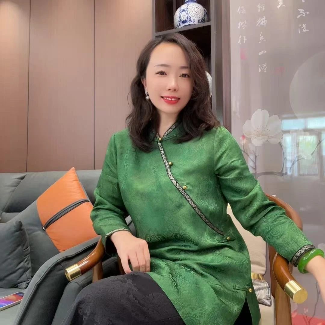 宫廷复古中式立领旗袍上衣