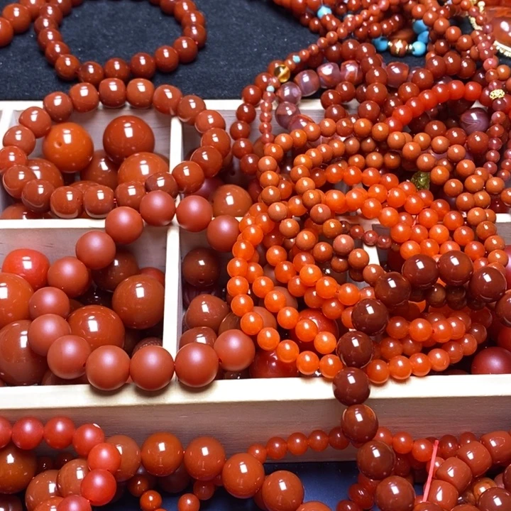 南红玛瑙手链合金等