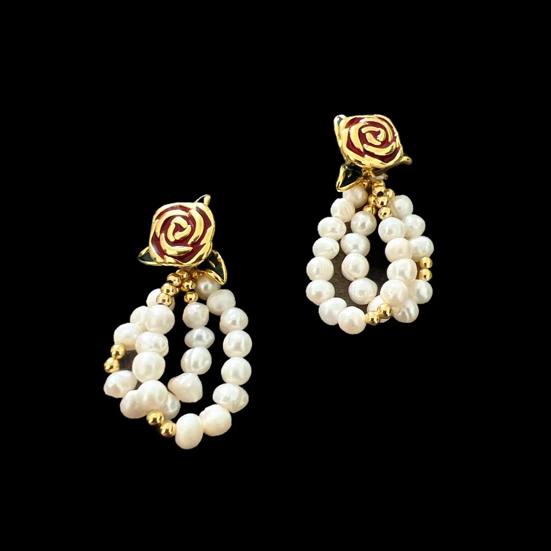 铜合金耳饰 200136时尚手作耳坠孤品