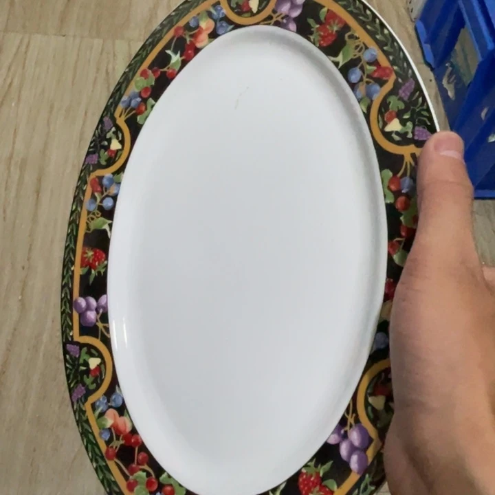 瓷片陶瓷陶瓷12英寸红叶