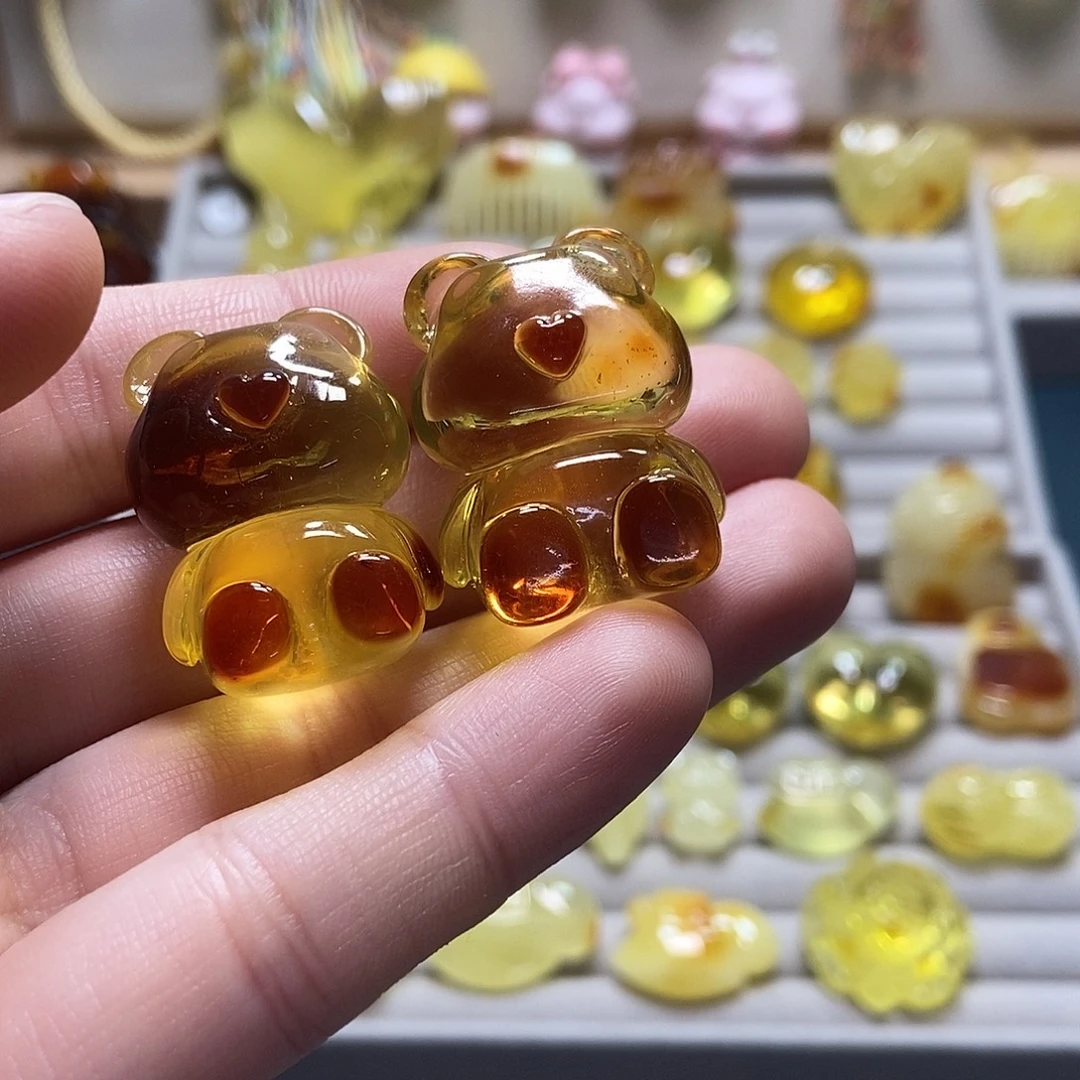 ****D琥珀未镶嵌裸石天然琥珀蜜蜡