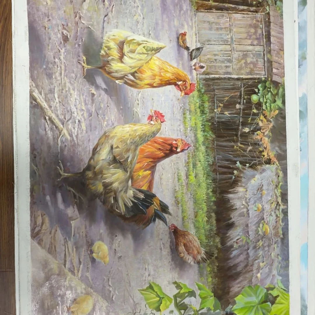 油画加油加油努力加油努力加油